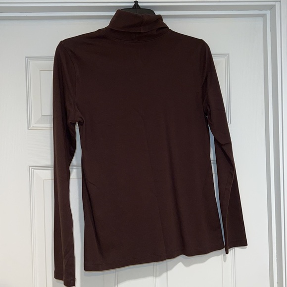 St. John’s Bay Brown Turtle Neck - Picture 2 of 3